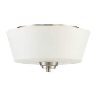 Grace 2 Light Flushmount in Brushed Polished Nickel