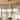Rennnsan 3-Light Farmhouse Modern Black/Gold Linear Fabric Drum Kitchen Island Lights for Dining Room