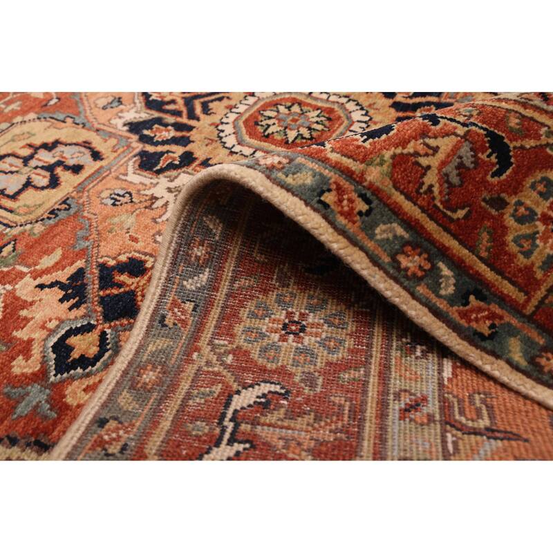 ECARPETGALLERY Hand-knotted Jules Sultane Ivory Wool Rug - 4'10 x 7'11