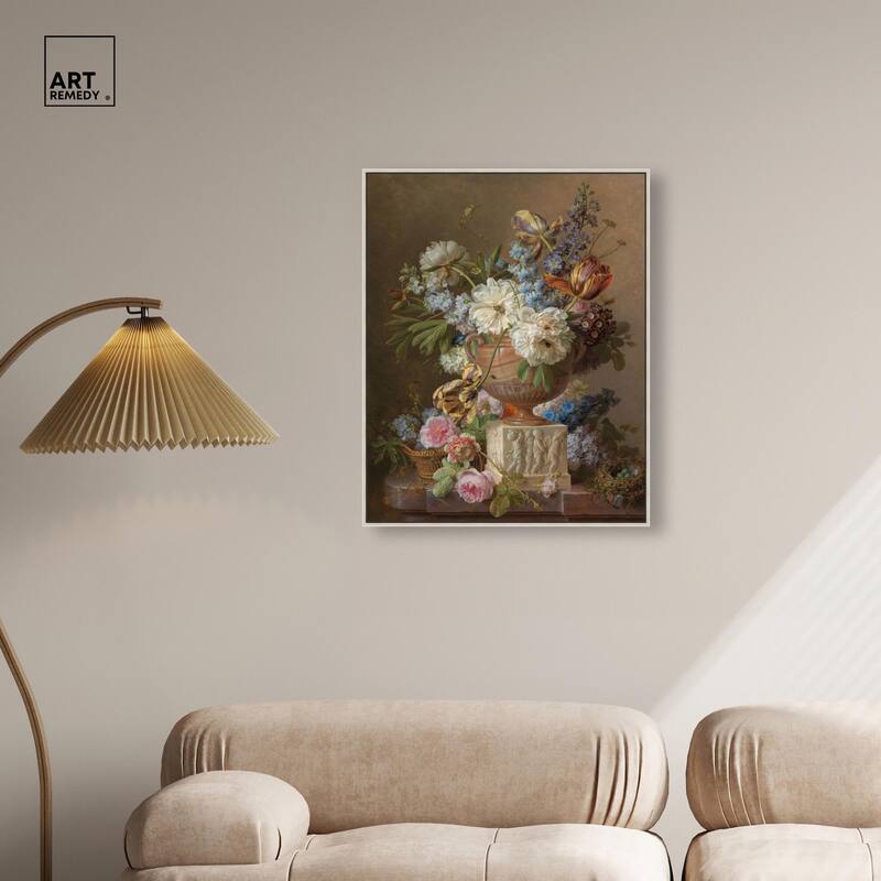 Alabaster Vase 1783 Canvas by Art Remedy
