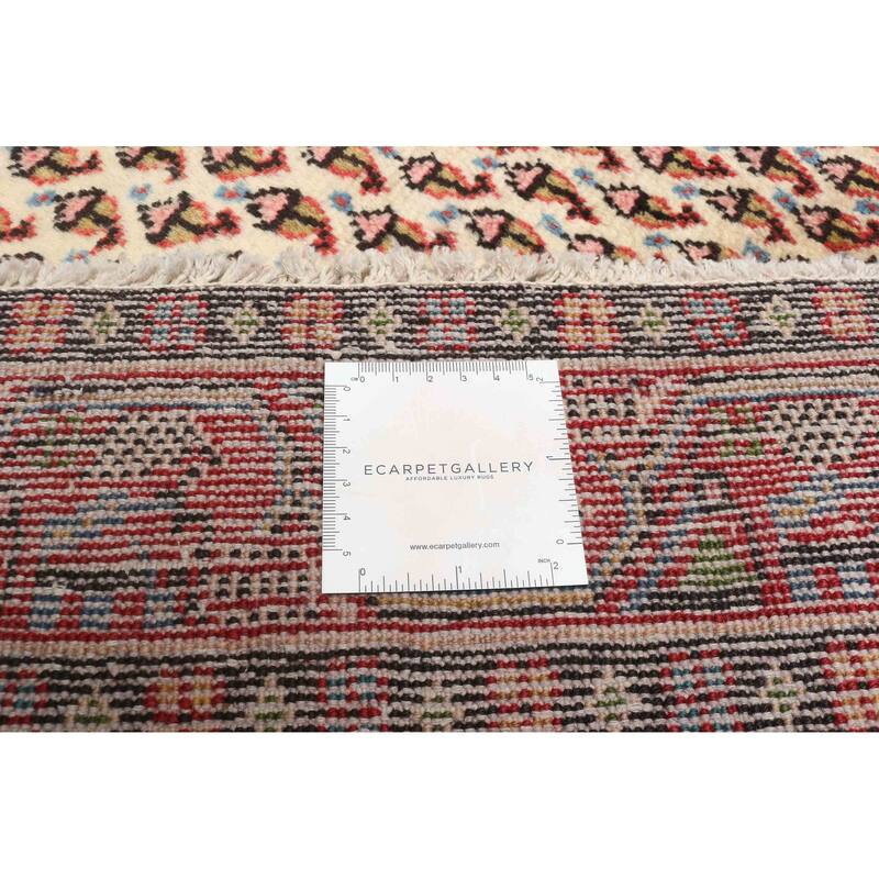 ECARPETGALLERY Hand-knotted Andelz Cream Wool Rug - 3'5 x 4'11