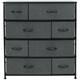 Dresser w/ 8 Drawers Furniture Storage & Chest Tower for Bedroom