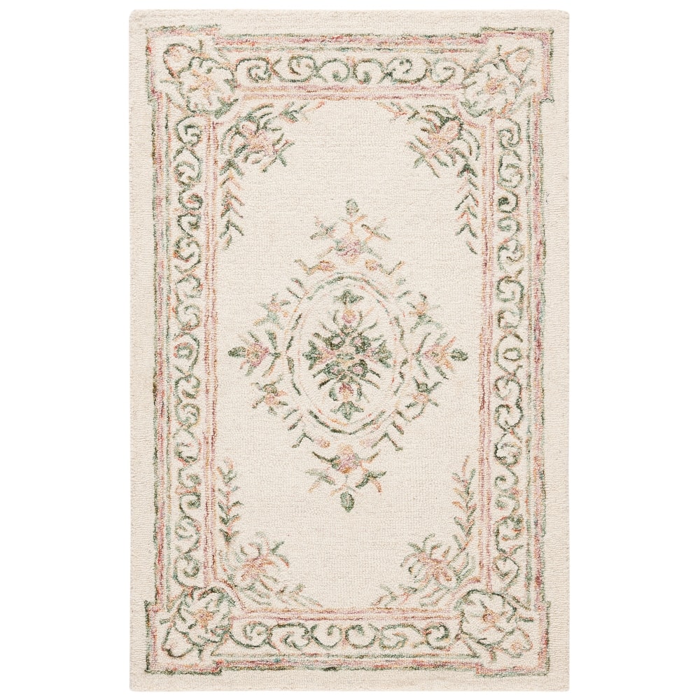 SAFAVIEH Handmade Micro-Loop Lelouda Wool Rug