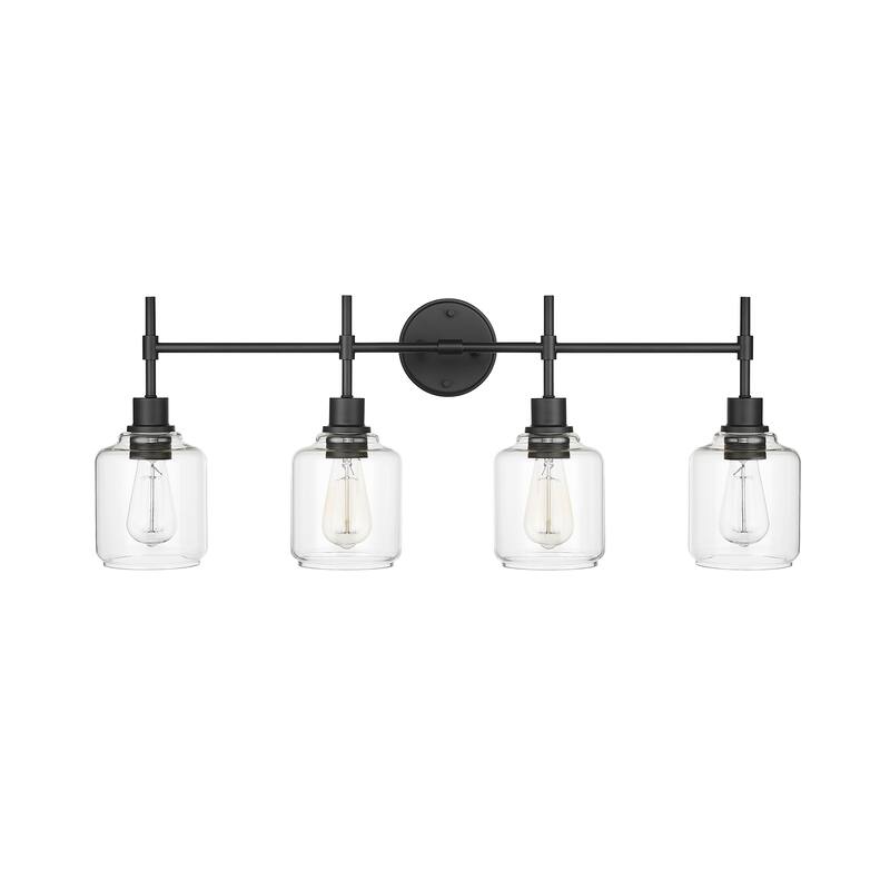 Millennium Lighting Asheville Bathroom Vanity Fixture in Matte Black