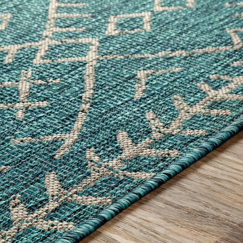 Livabliss Despina Indoor/ Outdoor Bohemian Trellis Area Rug