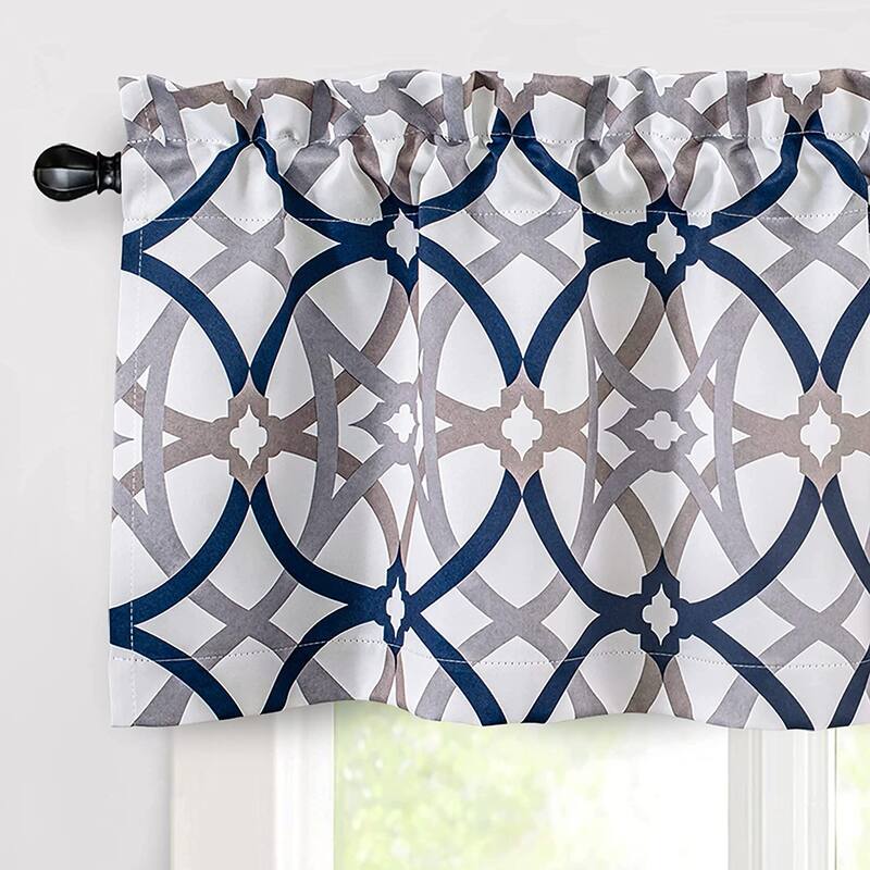 DriftAway Alexander Spiral Geo Trellis Pattern 3 Pieces Kitchen Set