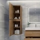 preview thumbnail 4 of 6, Baillie 16'' Wall Mounted Linen Cabinet