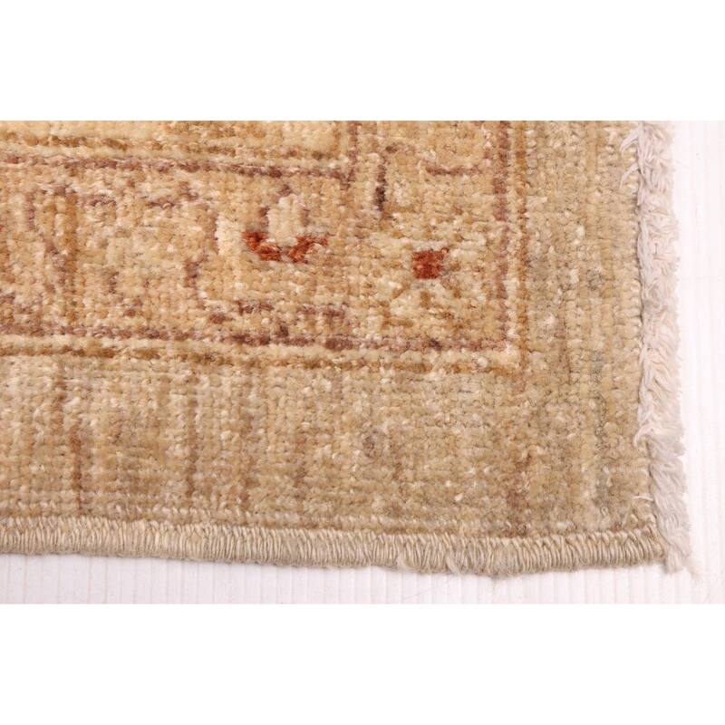 ECARPETGALLERY Hand-knotted Chobi Finest Light Grey Wool Rug - 5'2 x 7'0