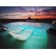 preview thumbnail 21 of 31, Aqua Outdoors In-Pool Chaise Lounge - Set of 2