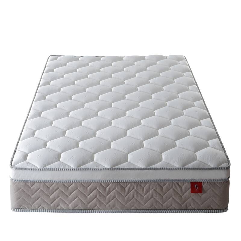 12 inch Hybrid Mattress in a Box,Individual Pocket coil,Medium Firm,Memory Foam Mattress