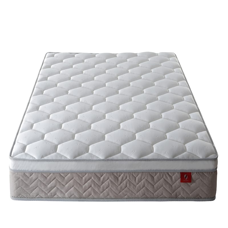 Medium Firm 12 Inch Memory Foam Mattress Pocket Spring Hybrid Mattress Pressure Relief Breathable Mattress In A Box