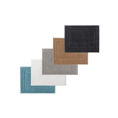 Dan River 2-Piece Plush Microfiber Shag Bath Mat Set