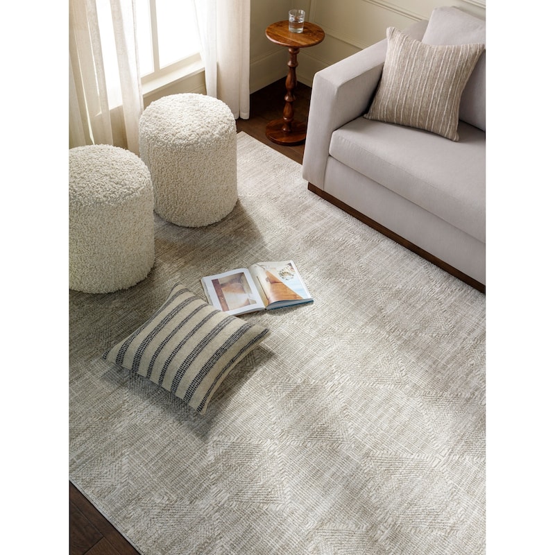 Livabliss Masterpiece Transitional Diamond Area Rug