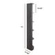 preview thumbnail 24 of 104, Q-Max 5-tier Wood Display Corner Bookcase