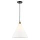 Option Black Antique Brass / Matte White