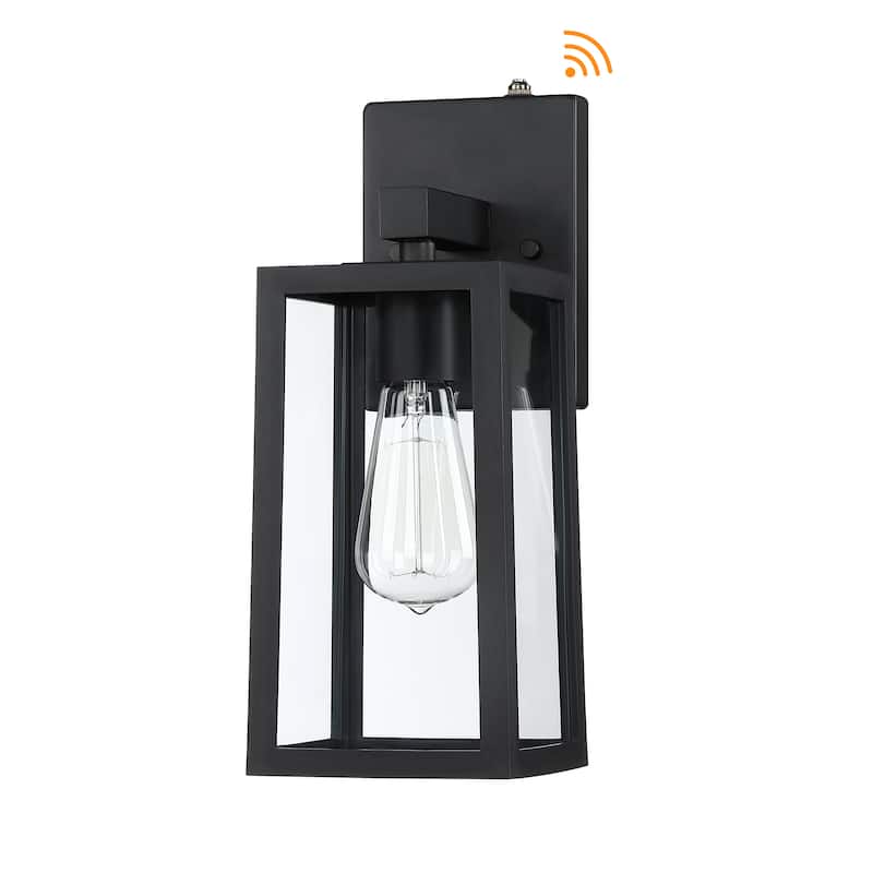 2 Pack Outdoor Wall Light with Dusk to Dawn - 5.32"x6.7"x13.96"