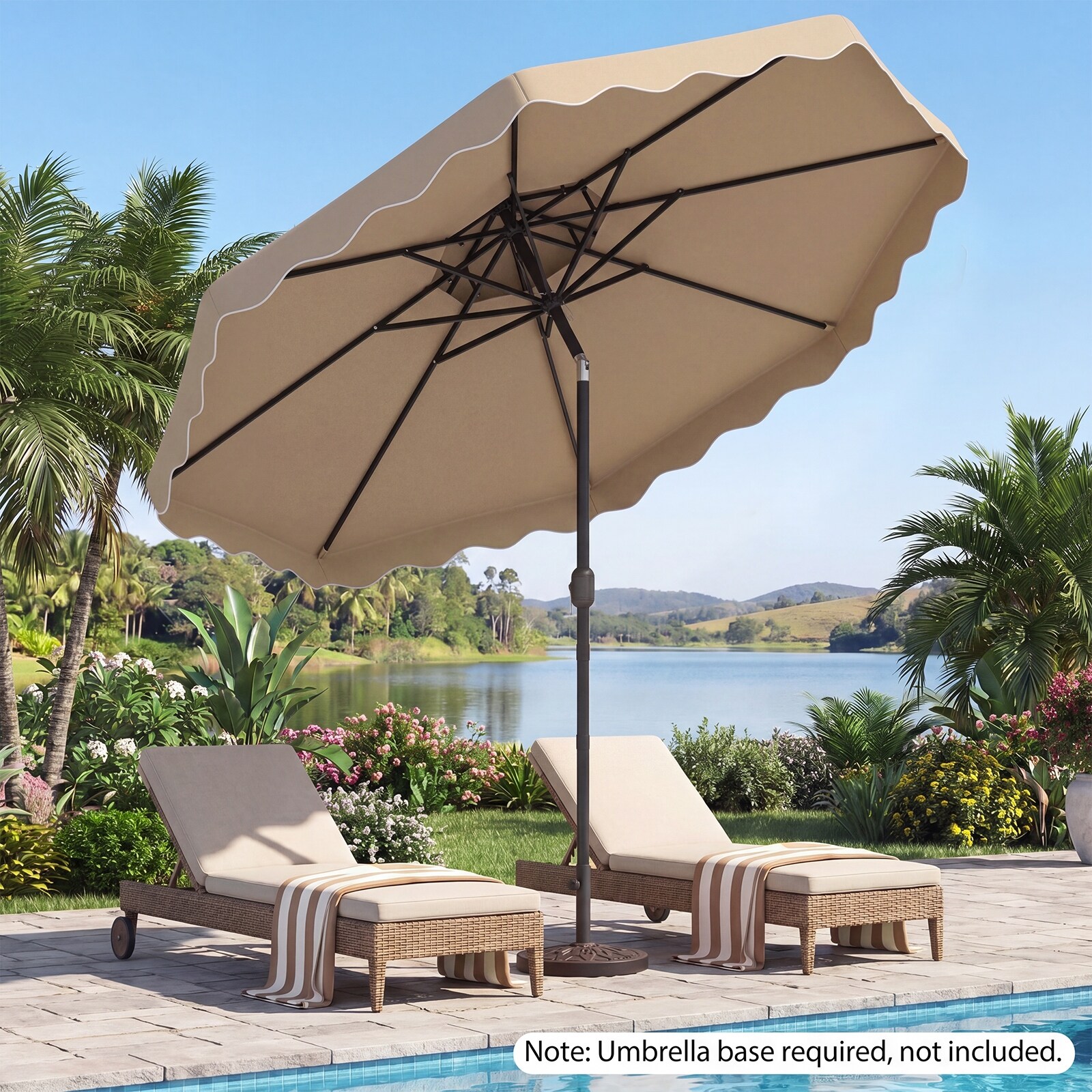66 pound concrete patio umbrella stand bases Best Choice Products 81-Pound Heavy Duty Square Rolling Outdoor Base w/Locking Wheels, Handles price3 Scorpion EXO EXO-AT960 Cold Colour:Bumblebee Yellow / Tunnel Vision It has a unique