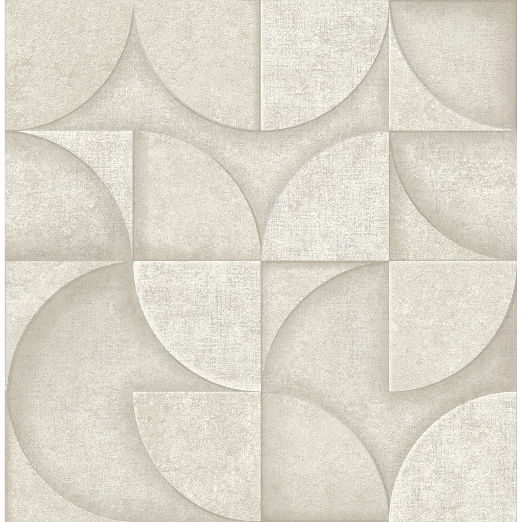 Advantage Addison Stone Retro Geo Wallpaper