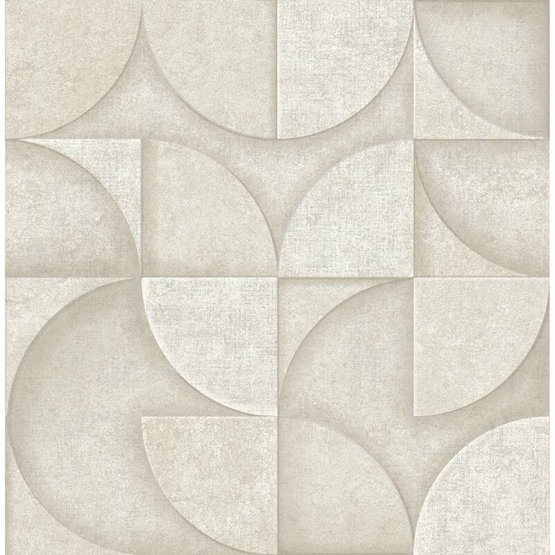 Advantage Addison Stone Retro Geo Wallpaper