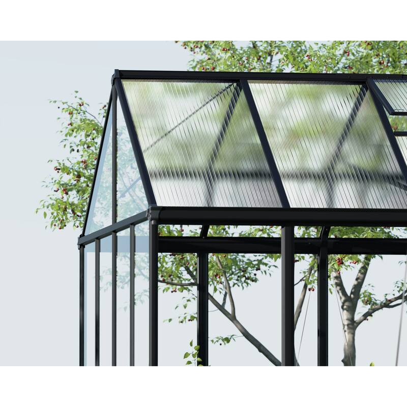 Canopia Aria 10 ft. Black / Clear Greenhouse Kit