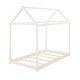 preview thumbnail 19 of 22, Twin Size Solid Wood House Bed with Roof for Kids, Toddler House Bed Frame, Children's Bed, No Box Spring Needed