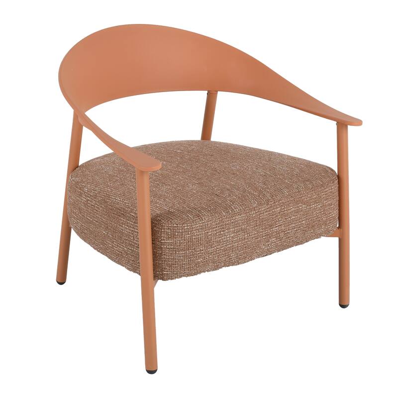 Modern 2-Piece Accent Chair Set with Coffee Table , Soft Cushioned Seating for Living Room, Lounge, Balcony (2 Chairs + 1 Table)
