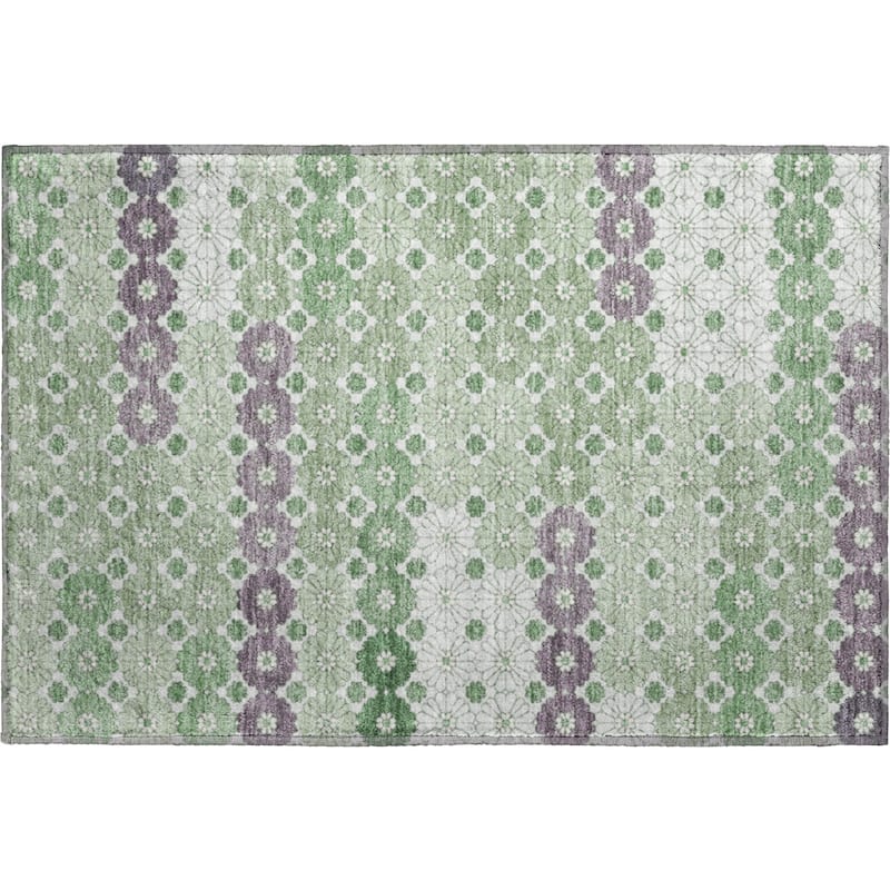 Premium Washable Super Soft Whimsy Mosaic Mayfield Rug