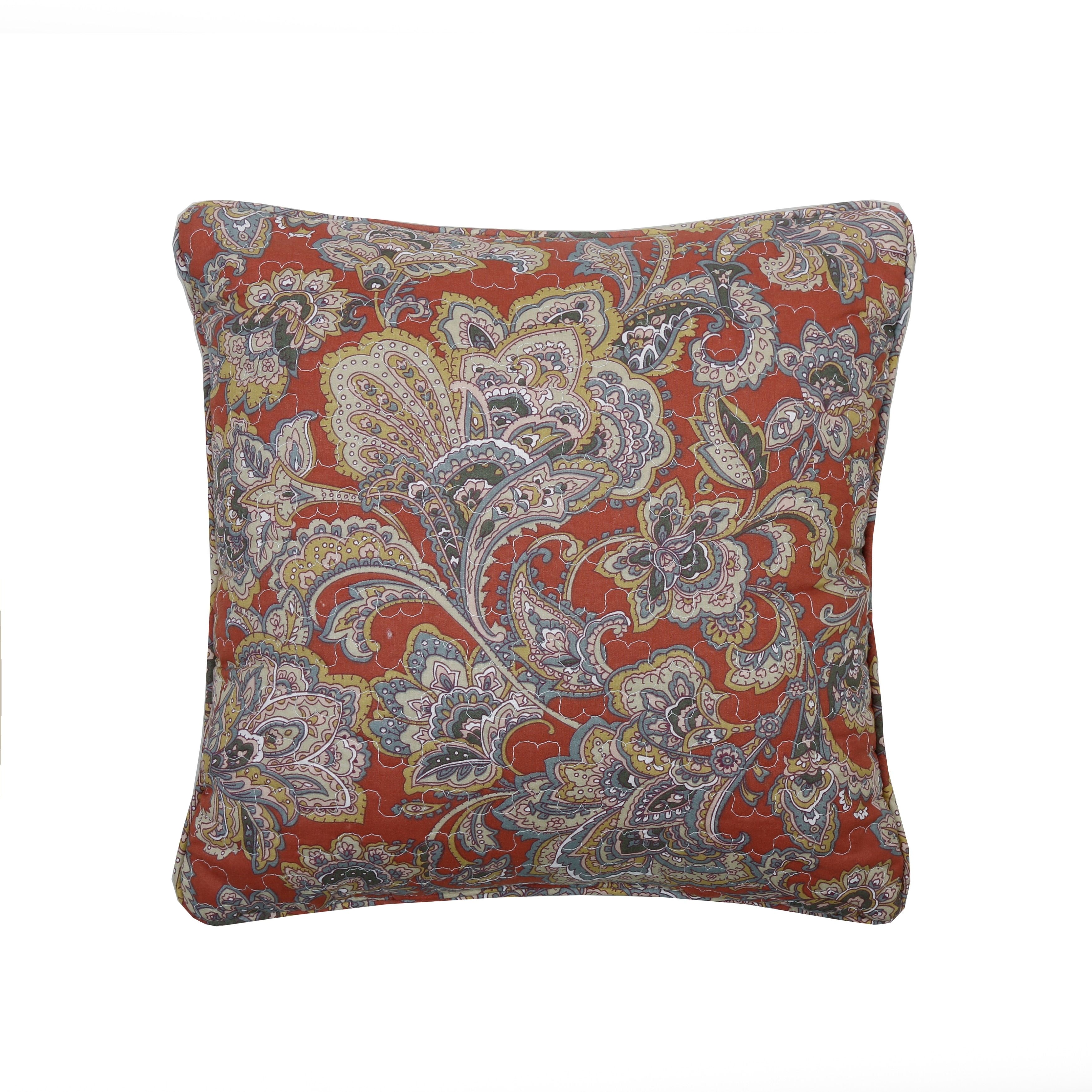 Cozy Line Vintage Rustic Bronze Country Paisley Fall 6 Piece