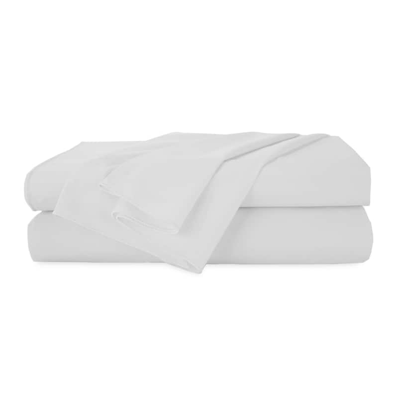 Martex 200 Thread Count Long Staple Cotton Breathable Sheet Soft - Twin - Soft White