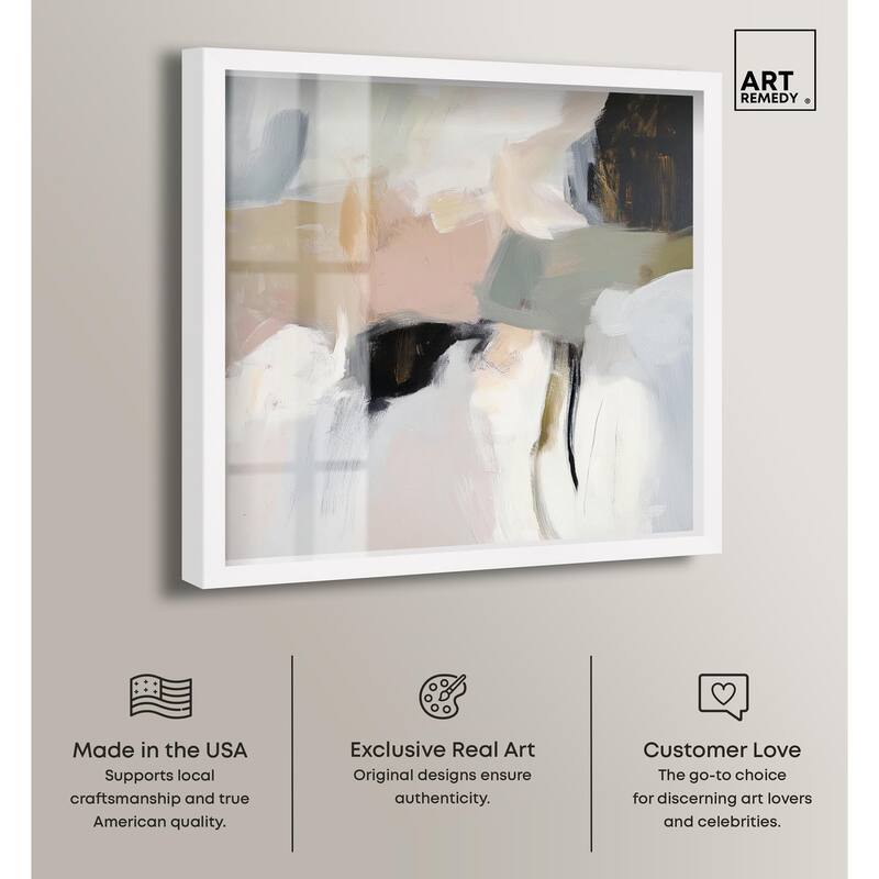 Softened Encounters I Shadowbox by Art Remedy