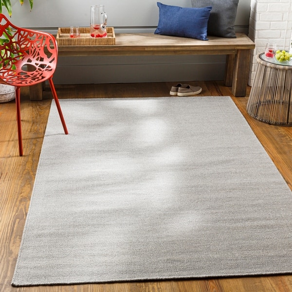 slide 2 of 33, Surya Wattle Hand-woven Indoor / Outdoor Neutral Area Rug Gray - 10' x 14'