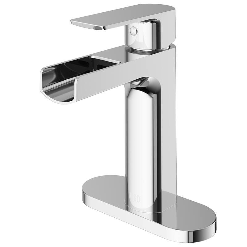 VIGO Ileana 7" H Single Handle Single Hole Bathroom Faucet