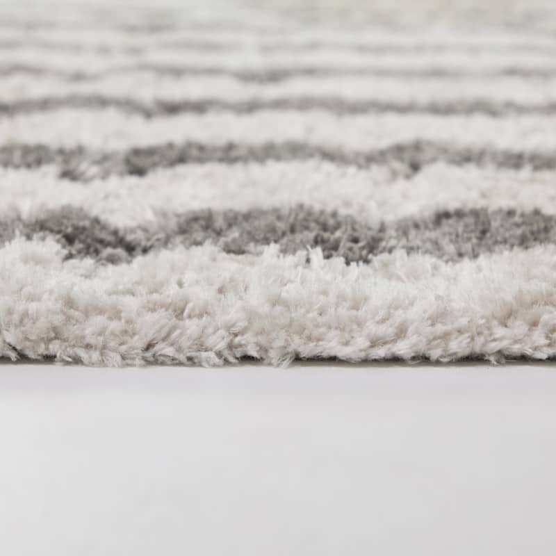 Leopoldo Striped Modern Area Rug