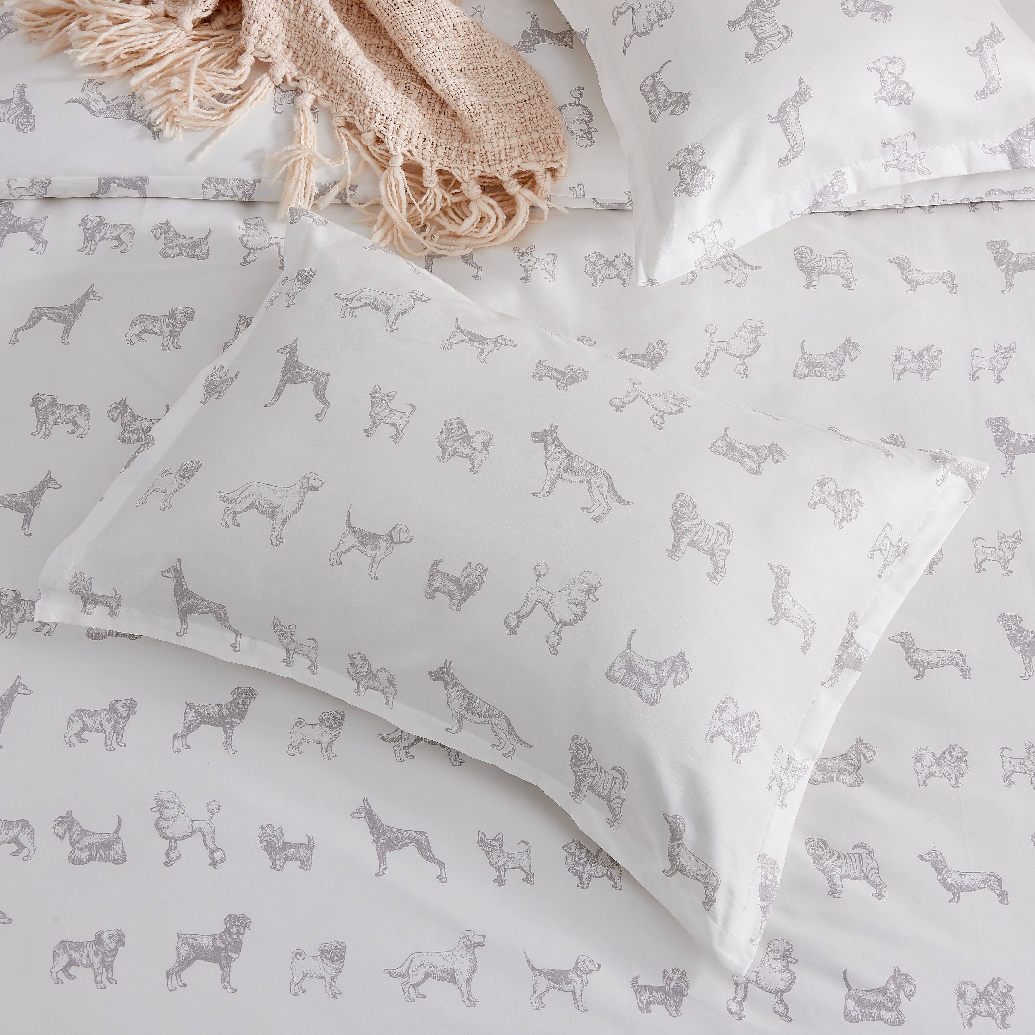 Dog duvet set hot sale