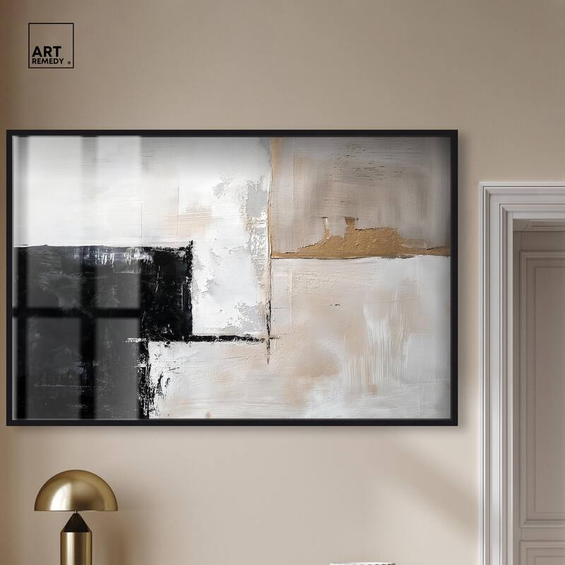 Black Dust and White Ash II Shadowbox by Art Remedy