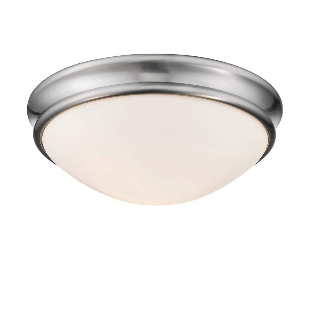 Millennium Lighting 3 Light Flush Mount Ceiling Fixture in Multiple Finishes