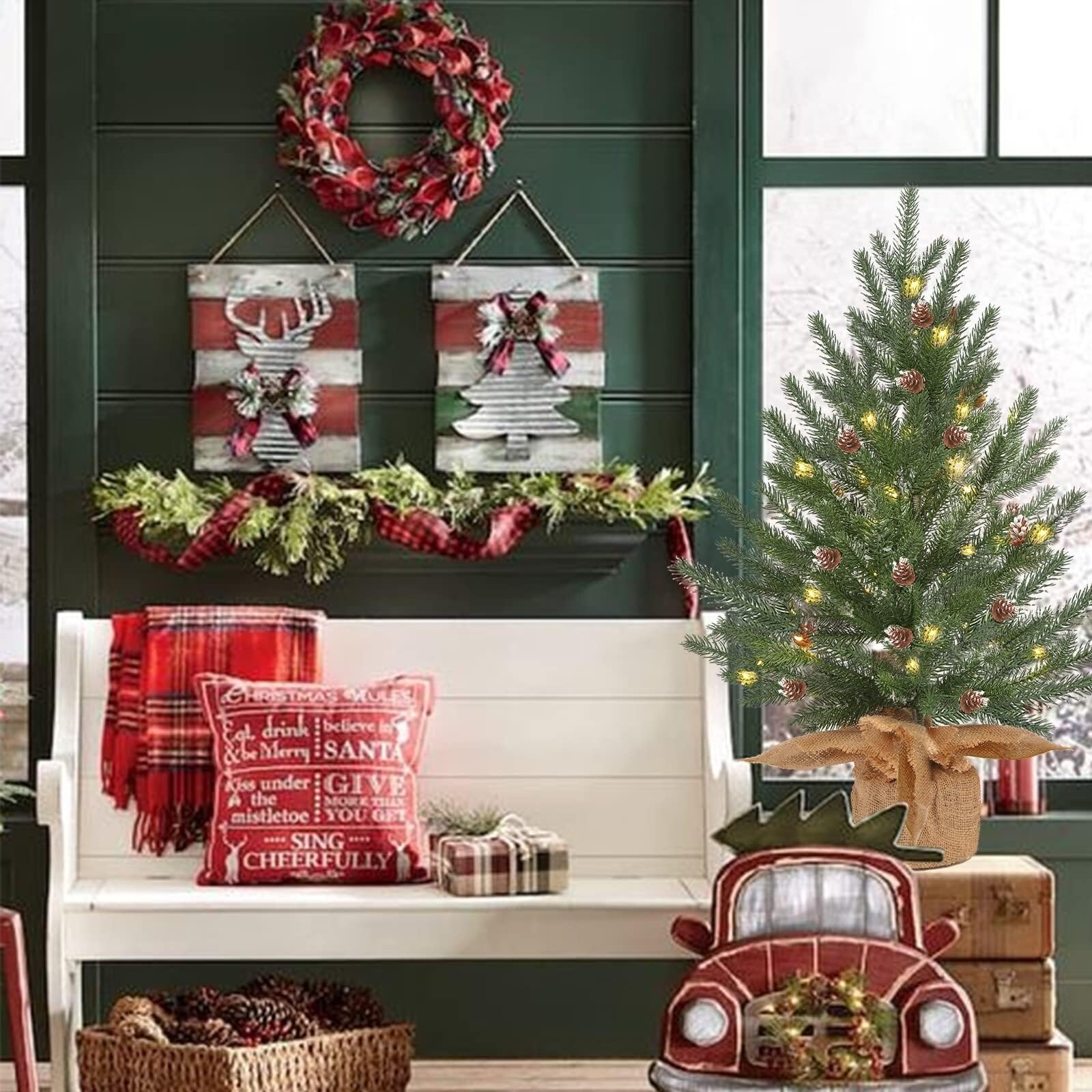24 inch pre lit christmas tree new arrivals