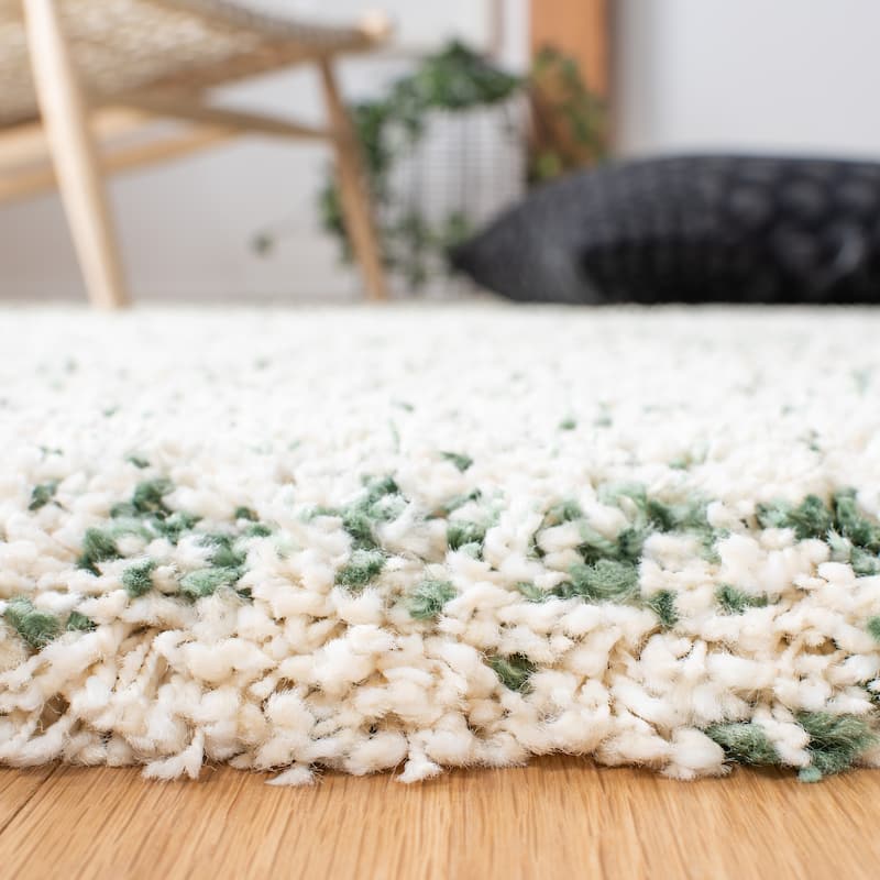 SAFAVIEH Hudson Shag Justine Modern 2-inch Thick Rug