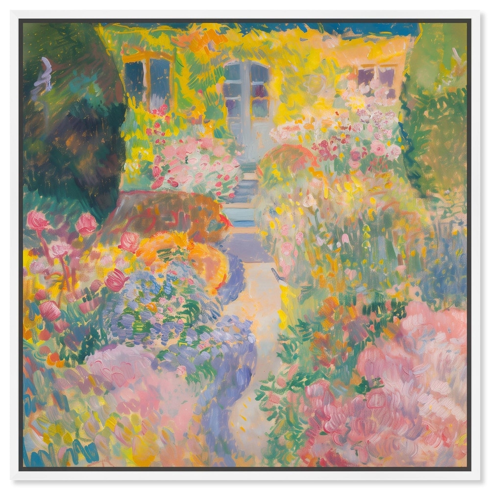 Hues of Happiness II Canvas by Art Remedy