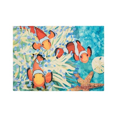 Coral Reef Printed Placemat Set of 6 - Set of 6