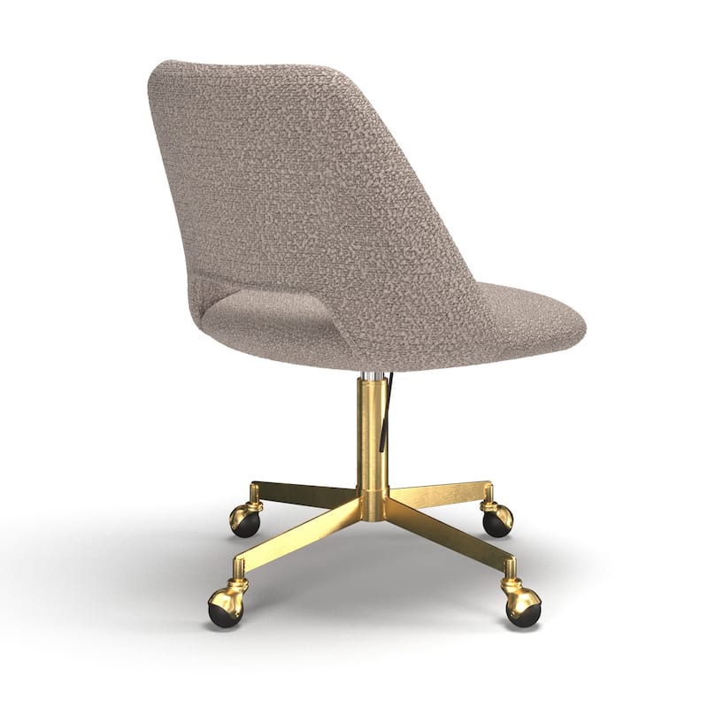 Shelby Boucle Rolling Chair