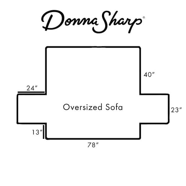 dimension image slide 3 of 4, Donna Sharp Rustica Polyester Furniture Covers