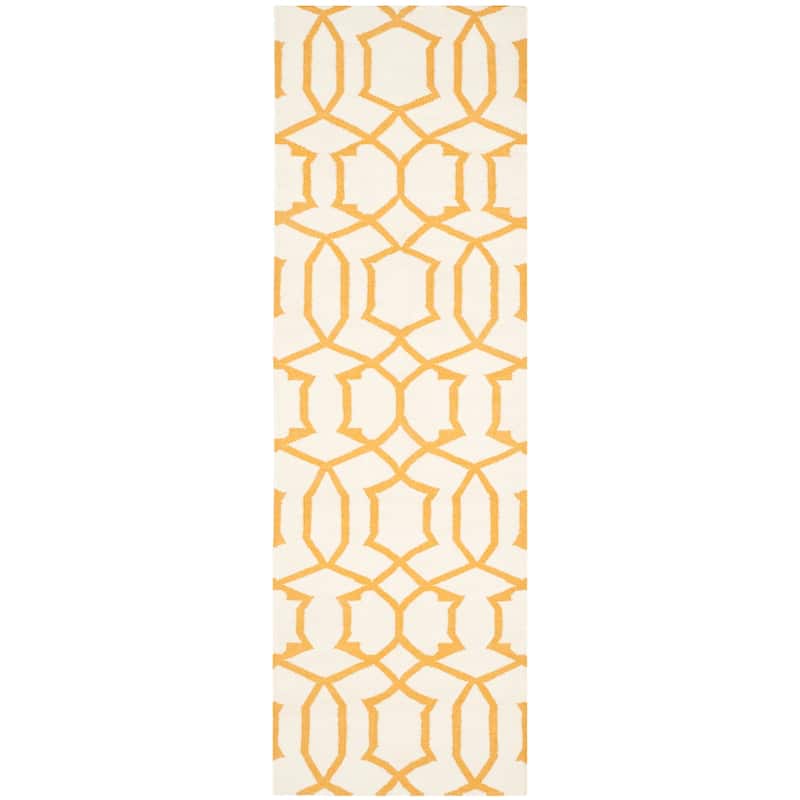 SAFAVIEH Handmade Flatweave Dhurries Safije Modern Moroccan Wool Rug