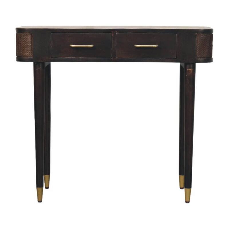 Artisan Furniture Solid Wood Belmont Console Table,Brown,1-Drawer - Wood - Brown