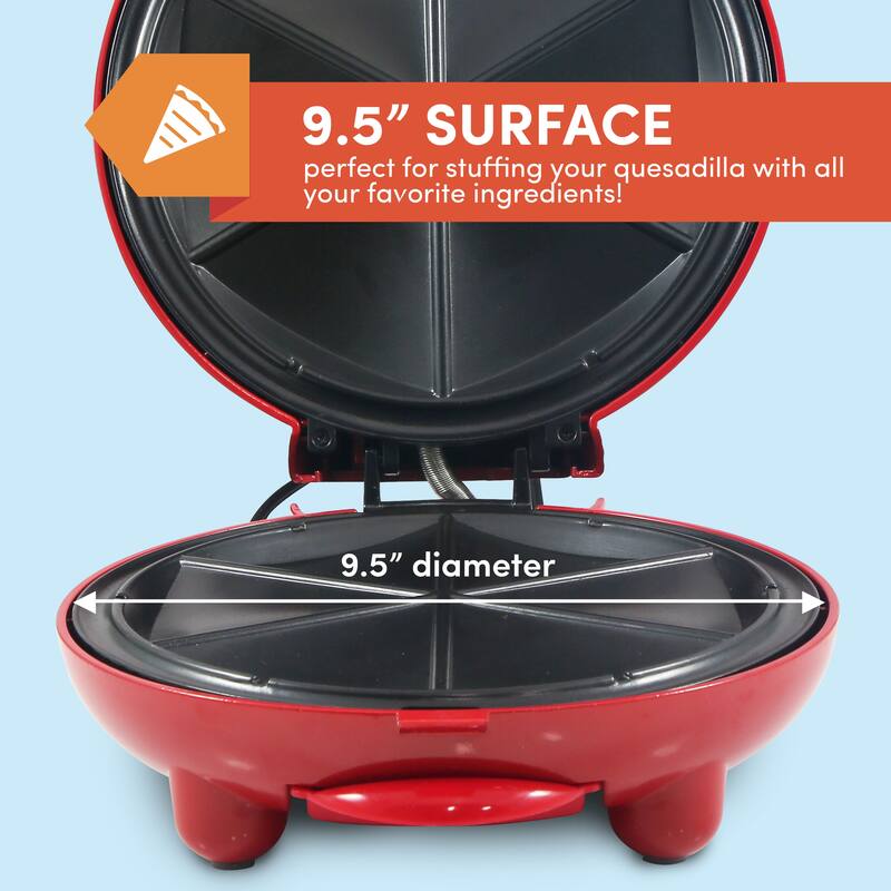 Elite Gourmet 8” Quesadilla Maker