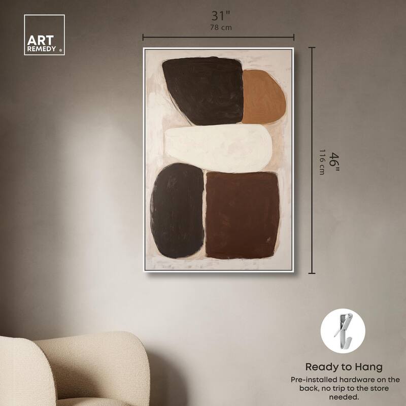 Asymmetrical Balance I Canvas by Art Remedy