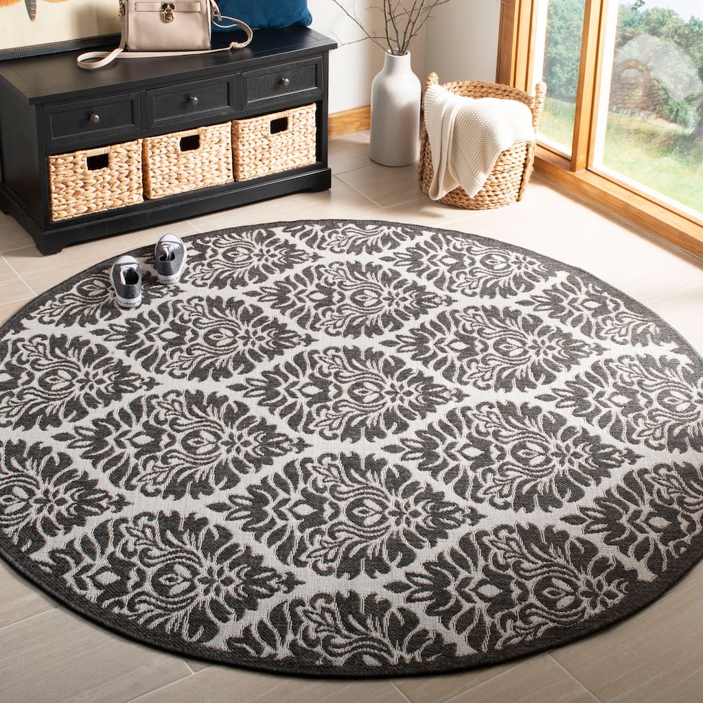 SAFAVIEH Linden Alison Indoor/ Outdoor Waterproof Patio Backyard Rug