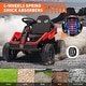 preview thumbnail 18 of 19, 24V Ride On Toys for Big Kids, 4 Eva Wheels Utv
