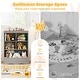 preview thumbnail 30 of 32, Costway 3-Tier Children's Multi-Functional Bookcase Toy Storage Bin - See Details