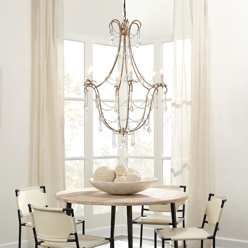 Alden Décor Nesa Crystal Chandelier